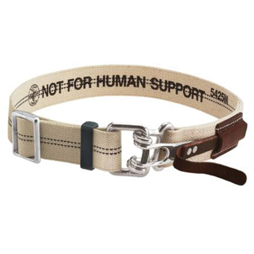 Tool Belt with Quick Release Buckle, Cotton/Polyester, Beige Mukwa Safety Services
