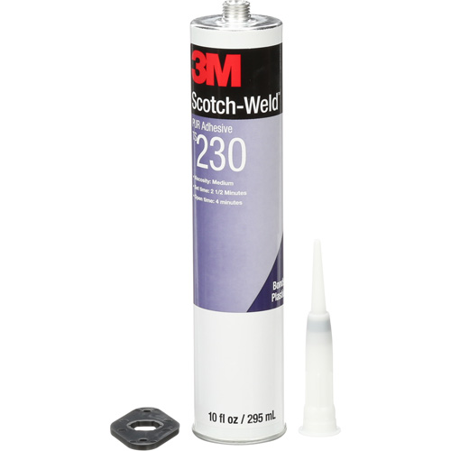 Adh&eacute;sif PUR TS230 Scotch-Weld, 10 oz, Cartouche, Blanc Mukwa Safety Services