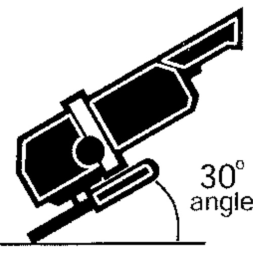 Meule rapide A24N, 6" x 1/4", Arbre 7/8", Oxyde d'aluminium, Type 27 Mukwa Safety Services