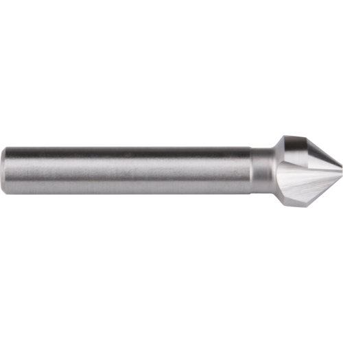 Straight Shank Countersink, 25 mm, High Speed Steel, 82° Angle, 3 Flutes Mukwa Safety Services