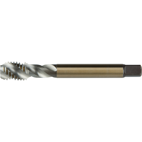 45° Spiral Flute Tap, High Speed Cobalt, M6x1 Thread, 66 mm L Mukwa Safety Services
