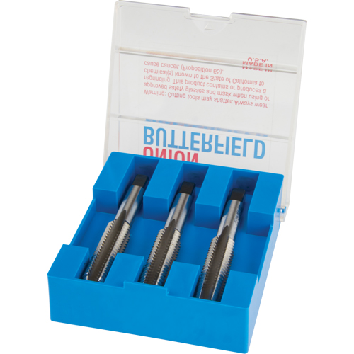 Hand Tap Set, High Speed Steel, 4-40 Thread Mukwa Safety Services