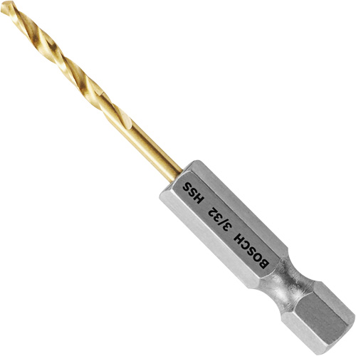 Impact Tough Drill Bit, High Speed Steel, 3/4" Flute, 118° Point Mukwa Safety Services