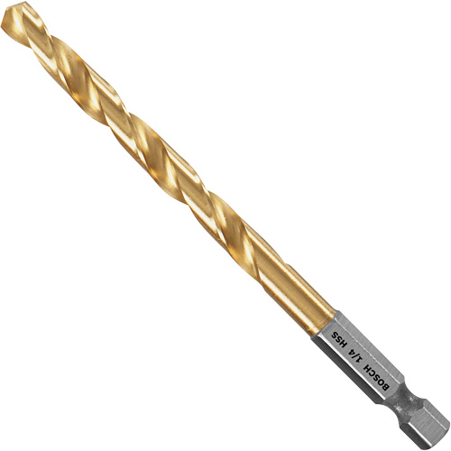 Impact Tough Drill Bit, High Speed Steel, 3" Flute, 135° Point Mukwa Safety Services