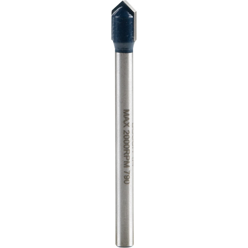 Glass and Tile Bit, Carbide, 4" Flute Mukwa Safety Services
