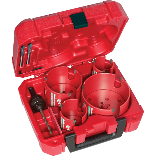 Ensemble de scie cloche Big Hawg, 8 morceaux Mukwa Safety Services