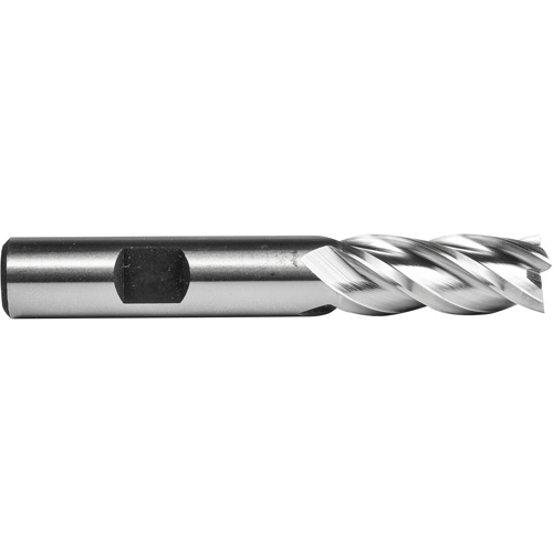 C618 End Mill, 1" Dia., 4 Flutes, High Speed Cobalt Mukwa Safety Services