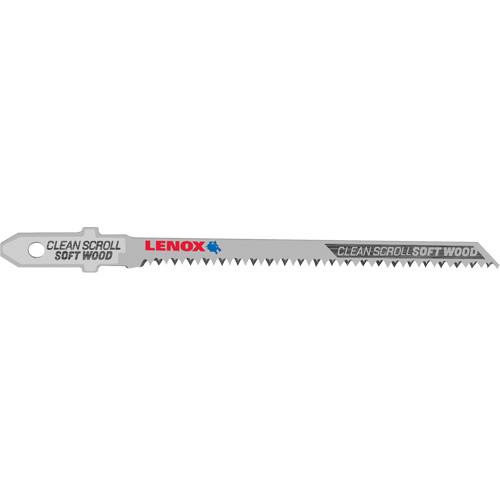 Clean-Cutting Jigsaw Blades, Bi-Metal, T-Shank, 3-1/2" L, 20 TPI Mukwa Safety Services