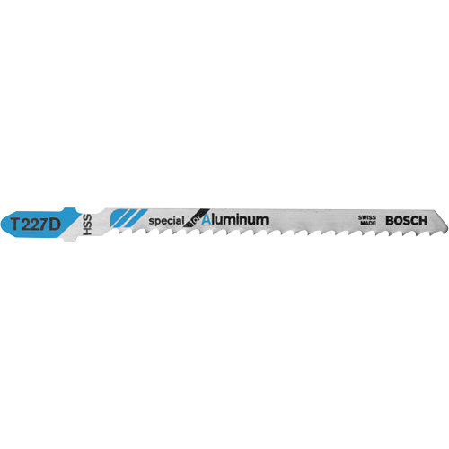 Jigsaw Blades, High Speed Steel, T-Shank, 4" L, 8 TPI Mukwa Safety Services