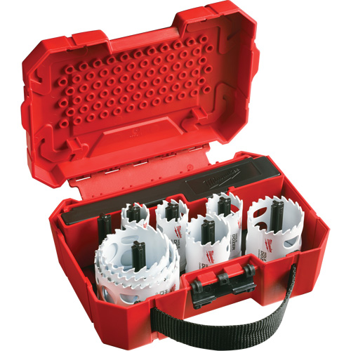 Trousse de scies-cloches Hole Dozer, 12 morceaux Mukwa Safety Services