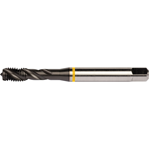 Yellow Shark Spiral Flute Tap, High Speed Cobalt, 1/4"-20 Thread, 3.15" L Mukwa Safety Services