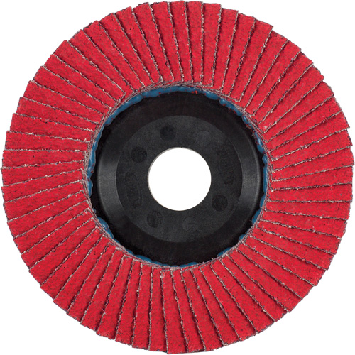 Flap Disc, 4-1/2" x 5/8"-11, Type 27, 40 Grit, Ceramic Mukwa Safety Services