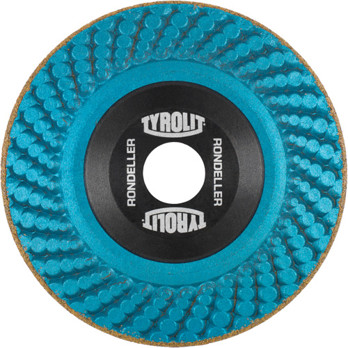Rondeller Depressed Centre Grinding Wheel, 4-1/2", 36 Grit, 7/8", 13300 RPM, Type 29 Mukwa Safety Services