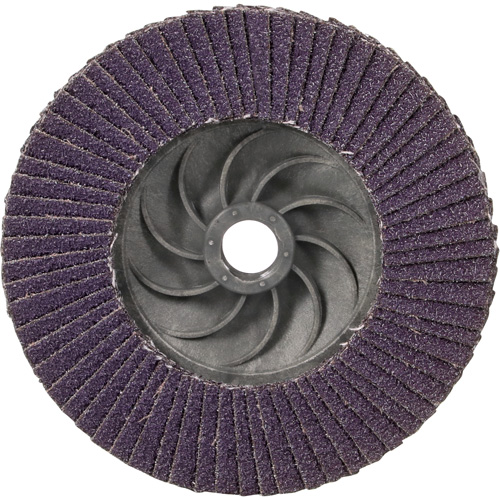 Disque &agrave; lamelles &agrave; changement rapide 769F, 4-1/2" x 5/8"-11, Type 27, Grain 40+, C&eacute;ramique Mukwa Safety Services