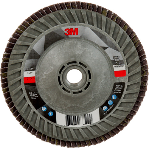769F Quick Change Flap Disc, 5" x 5/8"-11, Type 29, 60+ Grit, Ceramic Mukwa Safety Services