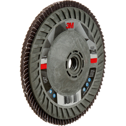 769F Quick Change Flap Disc, 5" x 5/8"-11, Type 29, 80+ Grit, Ceramic Mukwa Safety Services