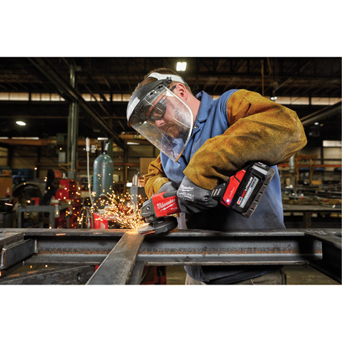 M18 Fuel No-Lock Braking Grinder with One-Key Paddle Switch (Tool Only), 4-1/2" or 5" Wheel, 18 V Mukwa Safety Services
