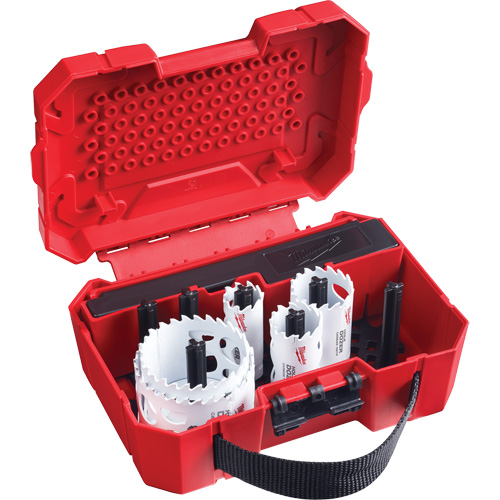 Trousse de scie-cloche &agrave; dents en carbure Hole Dozer, 9 morceaux Mukwa Safety Services