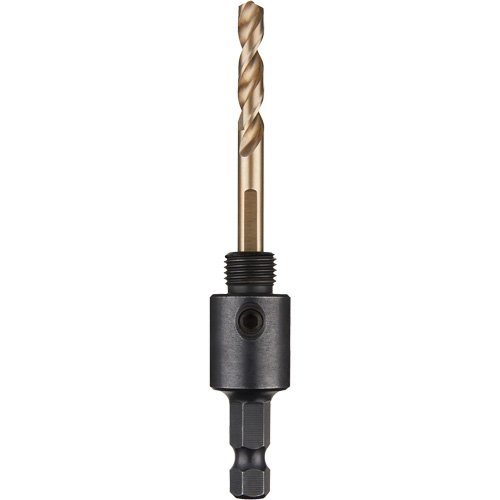 Scie-cloche petit filet avec tr&eacute;pan pilote au cobalt Hole Dozer, 0" - 1-3/16", 1/4" Tige Mukwa Safety Services