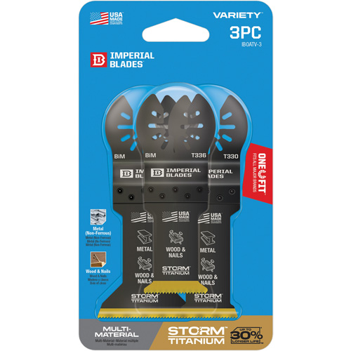 One Fit Storm Titanium Metal & Wood Blade Pack Mukwa Safety Services