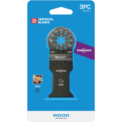 Starlock 1-3/8" Standard Wood Blades Mukwa Safety Services