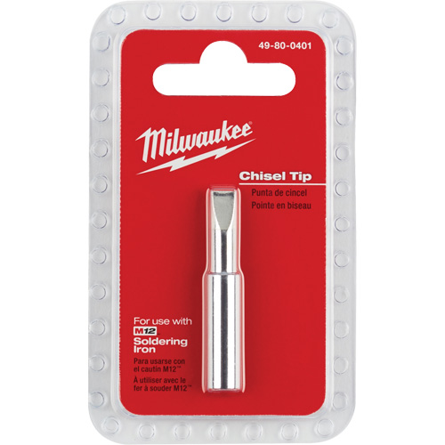 M12 Soldering Iron Tip, Chisel Mukwa Safety Services