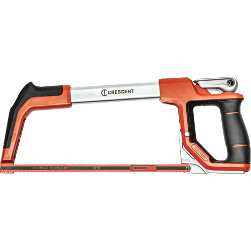 Fast Tension Hacksaw with Dual Material Handle, 12", Ergonomic Handle Mukwa Safety Services