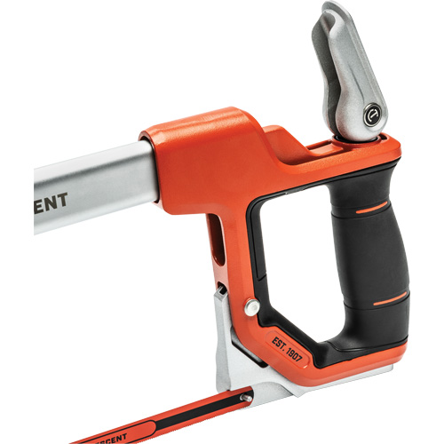 Fast Tension Hacksaw with Dual Material Handle, 12", Ergonomic Handle Mukwa Safety Services