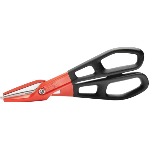 Cisaille d'&eacute;tain en aluminium dentel&eacute; de 13" avec poign&eacute;e tremp&eacute;e, Longueur de coupe de 3", Coupe Droit Mukwa Safety Services