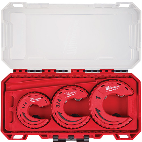 3-Piece Close Quarters Tubing Cutter Set, 1/2"/3/4"/1" Capacity Mukwa Safety Services
