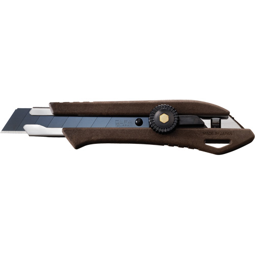 Ratchet Lock Knife, 18 mm, Wood Handle Mukwa Safety Services