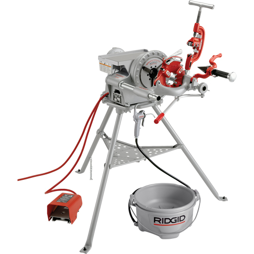 Model 300 Power Drive Complete Threading System, 38 RPM, 1/8" - 2"  Pipe Thread Mukwa Safety Services