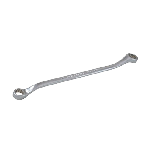 Box Wrench, 12 Point, 3/4" x 25/32", 15° Offset, Chrome Finish Mukwa Safety Services