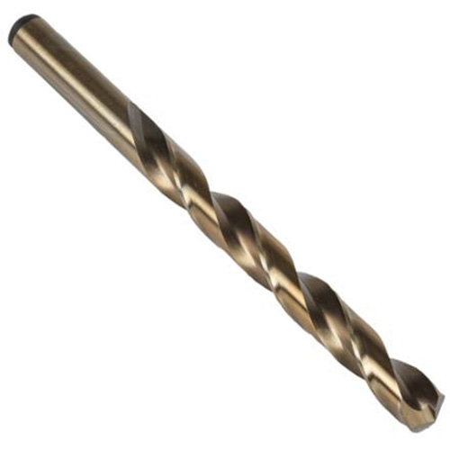 Jobber Drill Bits, High Speed Cobalt, #1, 3-7/8" L, 2-5/8" Flute, 135° Point Angle Mukwa Safety Services