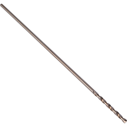 Extra Length Aircraft Extension Drill Bit, #21, High Speed Cobalt, 2-1/8" Flute, 135° Point Mukwa Safety Services