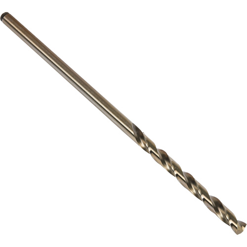 Extra Length Aircraft Extension Drill Bit, 3/32", High Speed Cobalt, 1-1/4" Flute, 135° Point Mukwa Safety Services