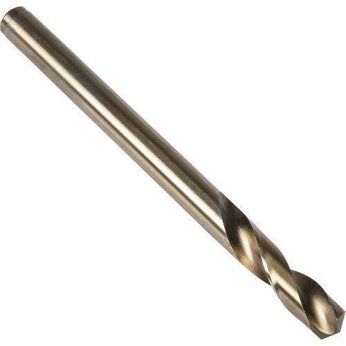 Jobber Drill Bit, High Speed Cobalt, #5, 3-3/4" L, 1-1/4" Flute, 135° Point Angle Mukwa Safety Services