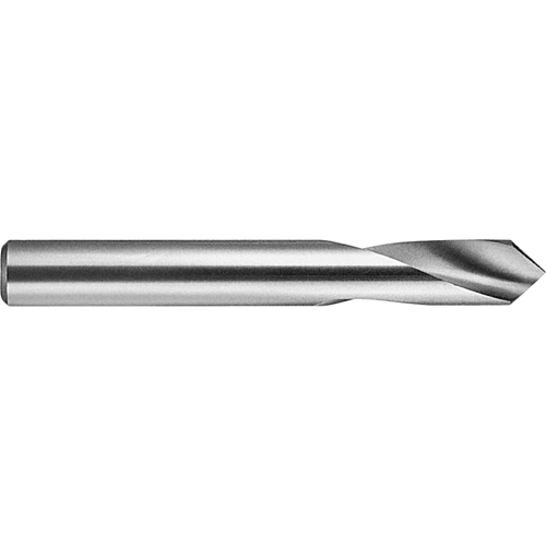 Foret r&eacute;gulier brillant &agrave; pointer, 1/4", Acier rapide, Pointe de 90° Mukwa Safety Services