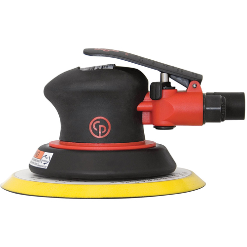 Non-Vacuum Orbital Sanders, 5" Dia., 1/4" NPT Inlet, 12000 RPM Mukwa Safety Services