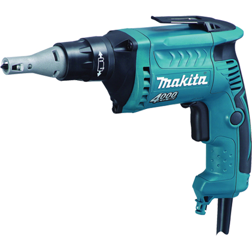 Drywall Screwdriver, 1/4" Chuck, 6 A, 120 V, 0-4000 RPM, Keyless Chuck Mukwa Safety Services