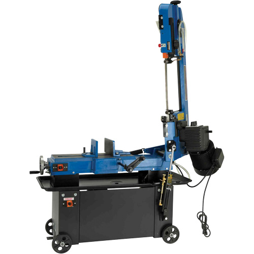 JHVG-712 Metal Bandsaw, Horizontal, 7" Round and 7" x 12" Rectangular Cutting Capacity Mukwa Safety Services