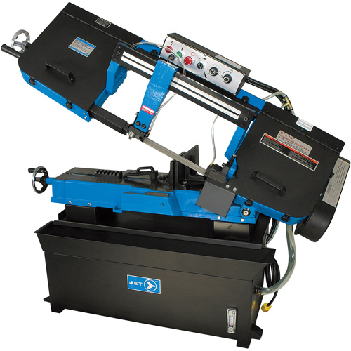 JHBS-916 Metal Bandsaw, Horizontal, 9" Round and 1-3/8" x 16" - 9" x 12" Rectangular Cutting Capacity Mukwa Safety Services
