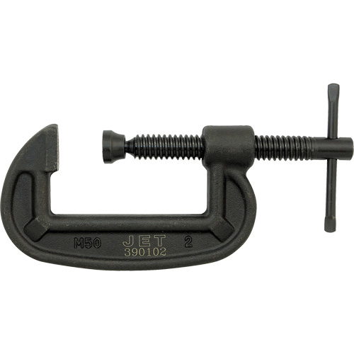 Serre-joint en C robuste, Capacit&eacute; de 2" (50,8 mm), Profondeur de gorge de 1" (25,4 mm) Mukwa Safety Services