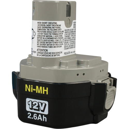 Pod-Style Battery, Ni-MH, 12 V, 2.6 A Mukwa Safety Services