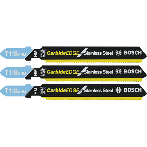 Lames de scie sauteuse d'expert pour tout usage, Carbure, Tige en T, 3-1/4" lo Mukwa Safety Services