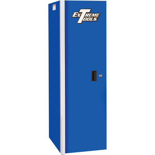 RX Series Side Cabinet, 3 Drawers, 19" W x 25" D x 61" H, Blue Mukwa Safety Services