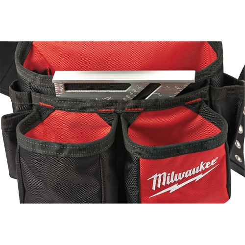Contractor Work Belt With  Suspension Rig, Nylon, Black Mukwa Safety Services