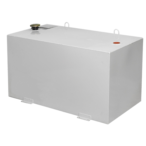 Steel Fuel Transfer Tank, Steel, 100 Gal. Capacity, White Mukwa Safety Services