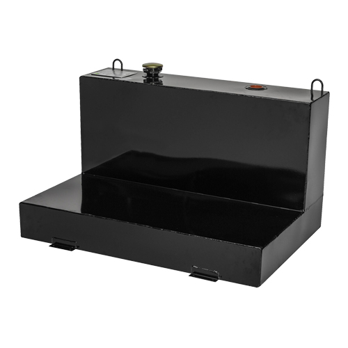R&eacute;servoir de transfert pour carburant en acier, Acier, Capacit&eacute; 85 gal., Noir Mukwa Safety Services