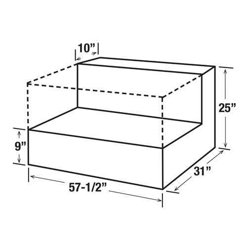 Aluminum Fuel Transfer, Aluminum, 100 Gal. Capacity, Silver Mukwa Safety Services
